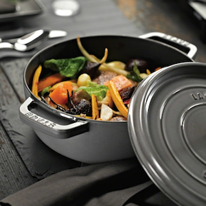 STAUB  ストウブ　26cm  ココット　ラウンド　シャローキッチン・食器